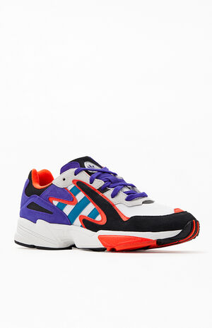 Klimatiske bjerge nøje morgenmad adidas White & Purple Yung-96 Chasm Shoes | PacSun
