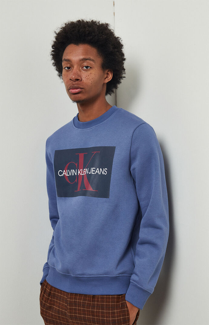 monogram crew sweatshirt