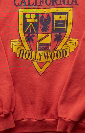 80s Hollywood California Crew Neck Sweatshirt image number 2