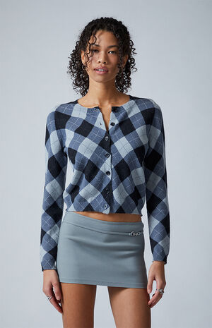 Argyle Marley Button Down Cardigan image number 2