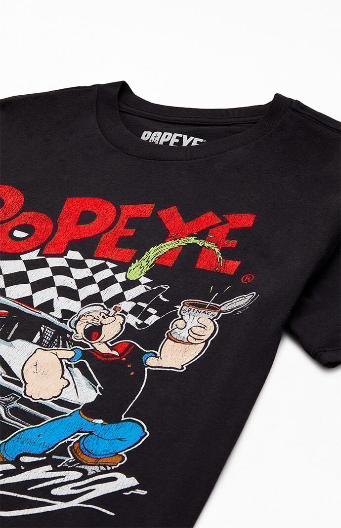 Kids Popeye Racing T-Shirt | PacSun