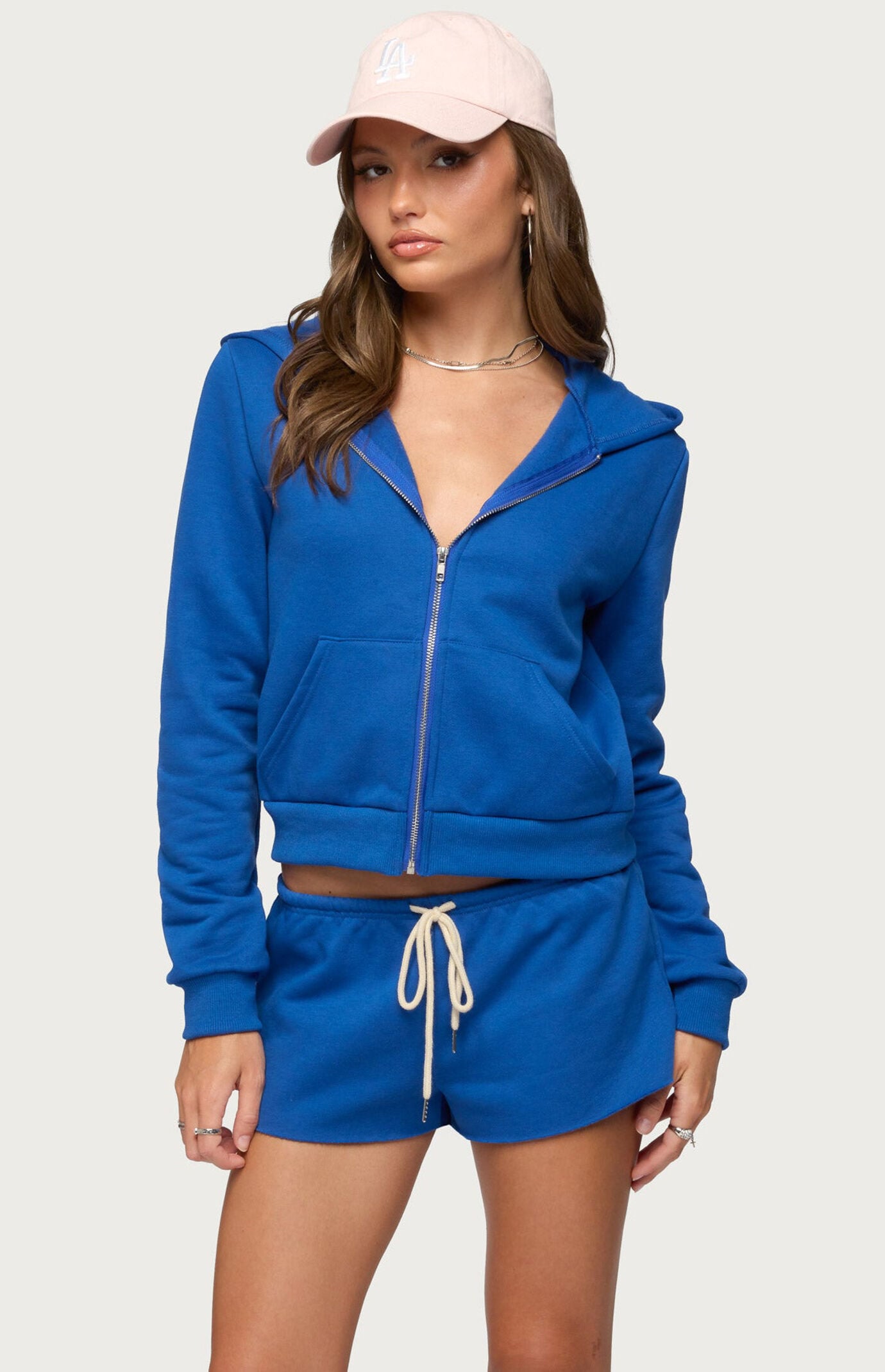 Edikted Lynette Zip Up Hoodie