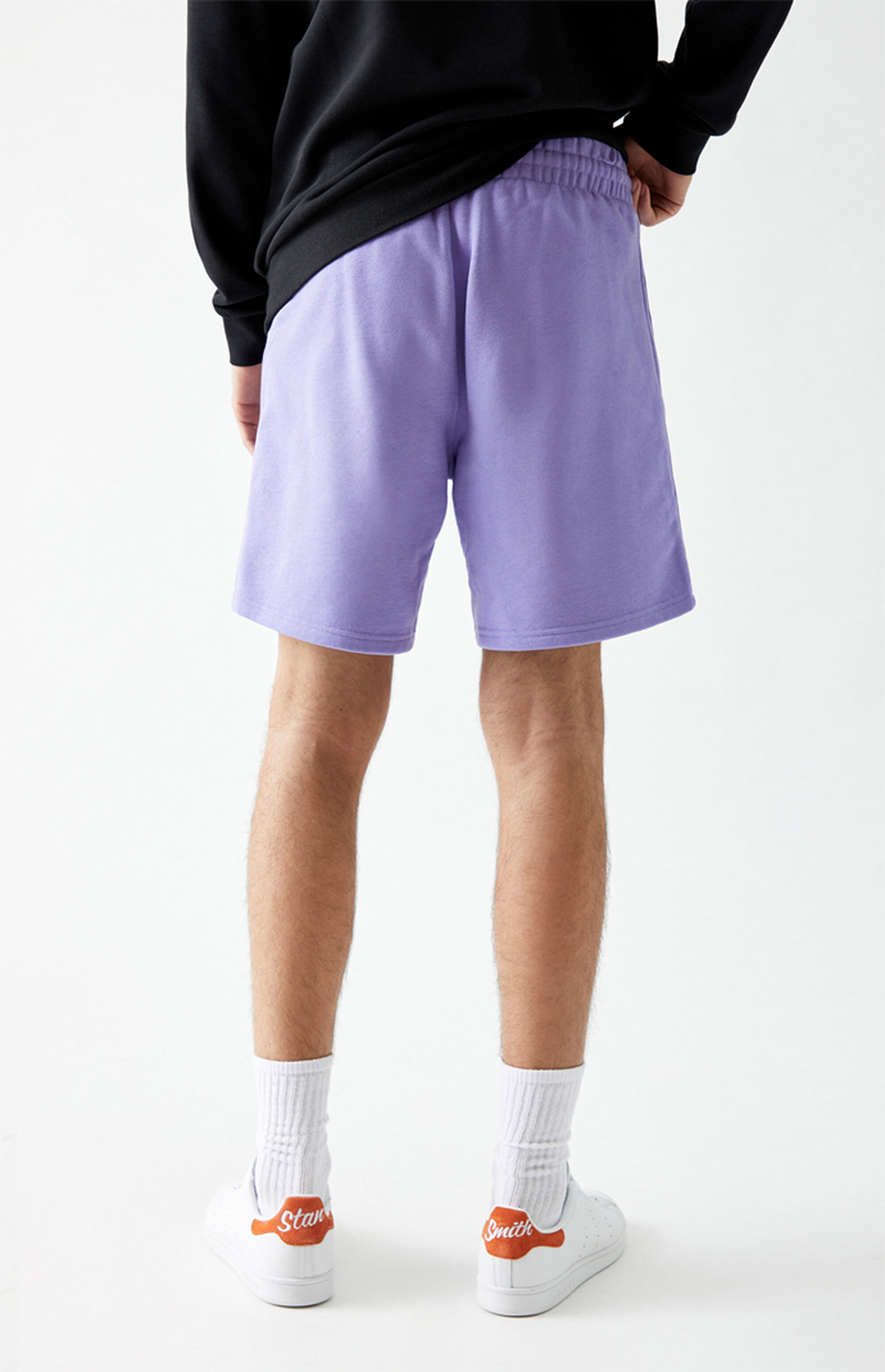 adidas Purple Essential Sweat Shorts | Pacsun