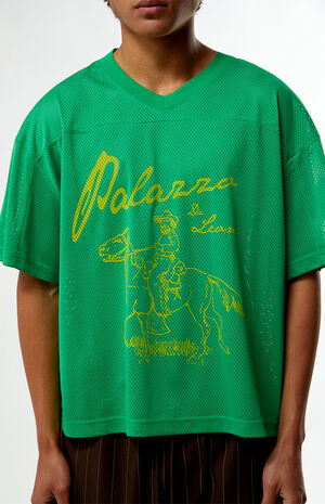 Green De Leone Mesh Jersey image number 2