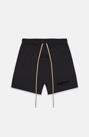 Jet Black Sweat Shorts image number 6