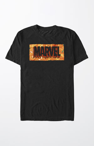 Marvel Halloween Logo T-Shirt Marvel Halloween Logo T-Shirt image number null