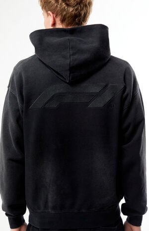 x Pacsun Las Vegas Washed Black Logo Hoodie image number 2