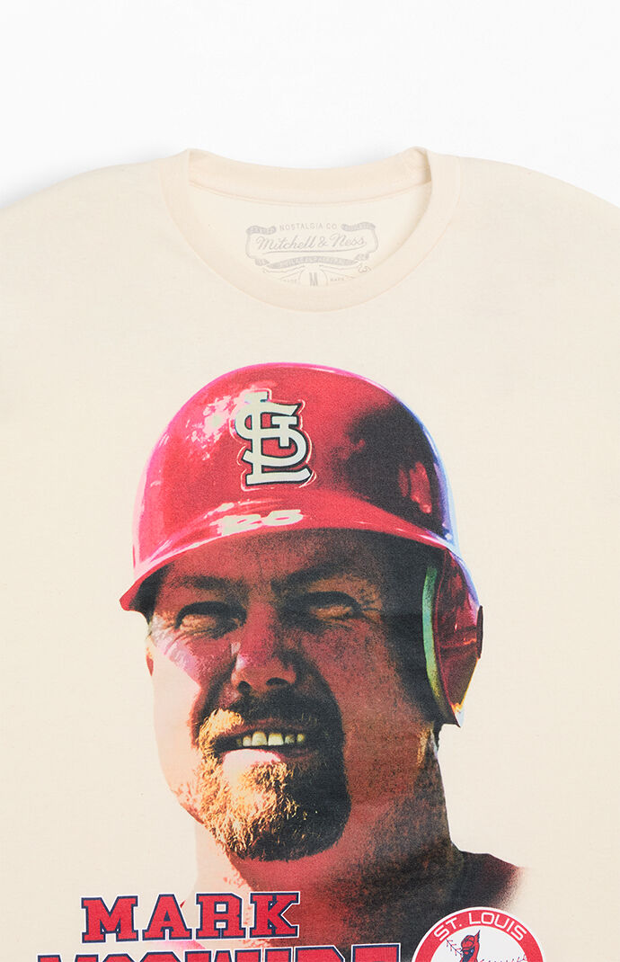 ★Mitchell & Ness Mark McGwire Big Face T-Shirt 関税込★ Mitchell & Ness Mark McGwire Big Face T-Shirt | PacSun