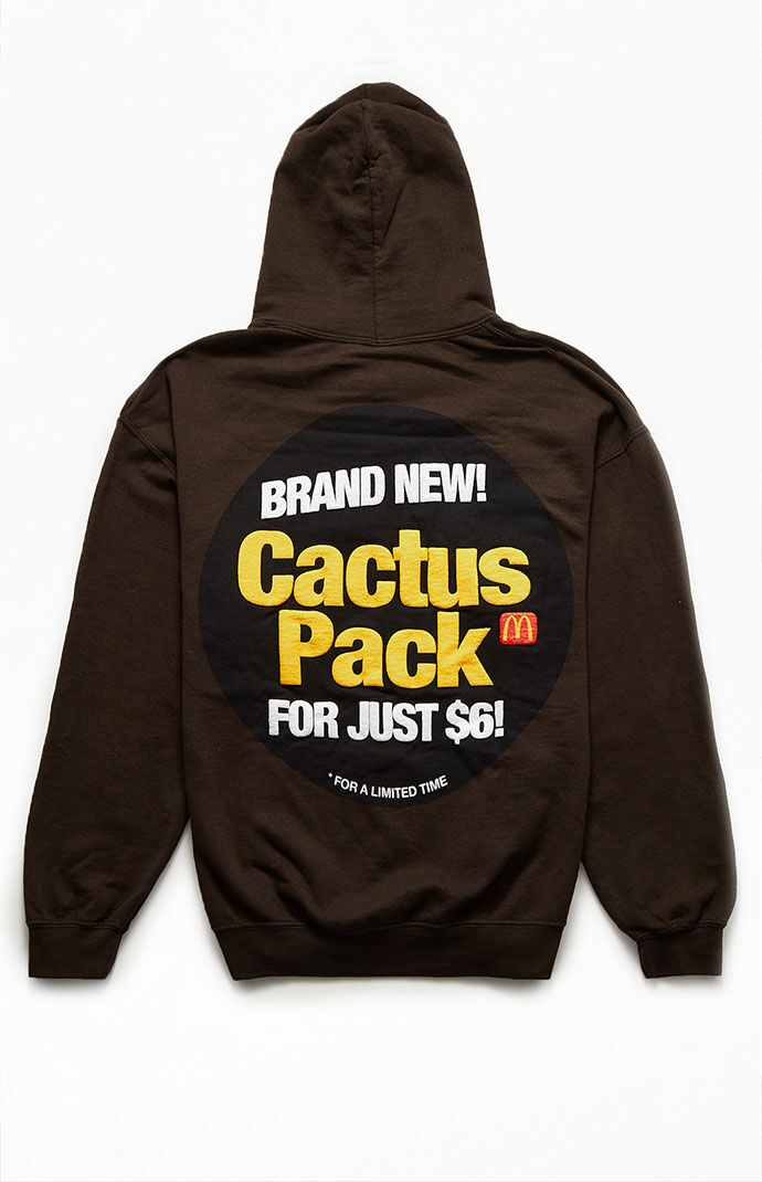 Travis Scott x McDonald s Sticker Hoodie PacSun