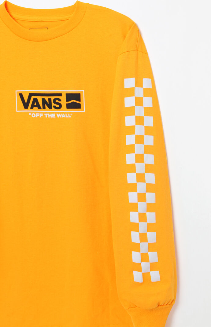 vans yellow long sleeve