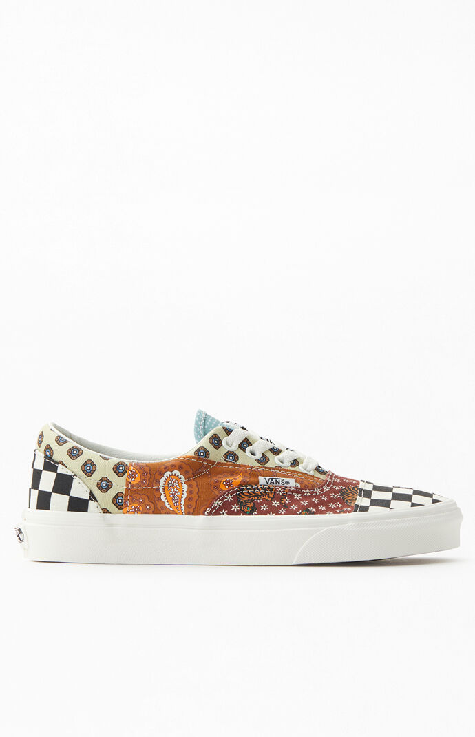 vans tiger patchwork era shoes