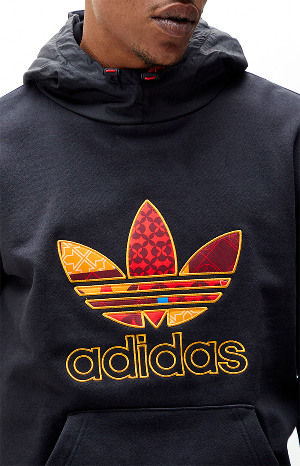 adidas Lunar New Year Logo Hoodie PacSun