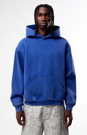Washed Blue Hoodie image number 1