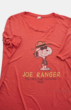 80s Joe Ranger Yellowstone National Park Graphic T-Shirt image number 2