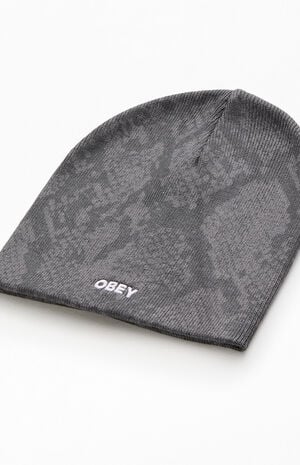 Silo Printed Skull Beanie image number 2