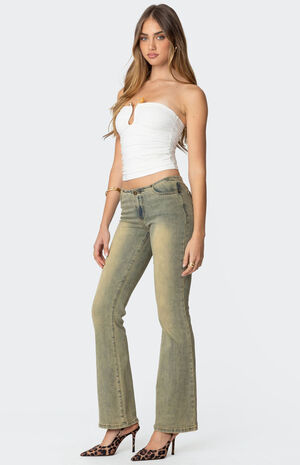 Curved U Strapless Top image number 4