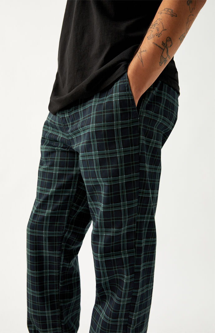 Plaid Skate Work Pants