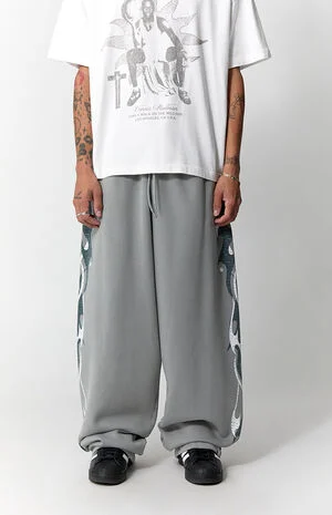 Graphic Extreme Fleece Baggy Sweatpants image number 2