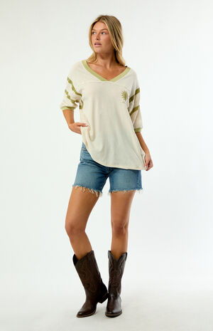 Team Beach Short Sleeve Oversized T-Shirt image number 5