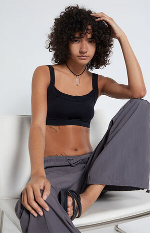Relax Jersey Cropped Tank Top image number 1