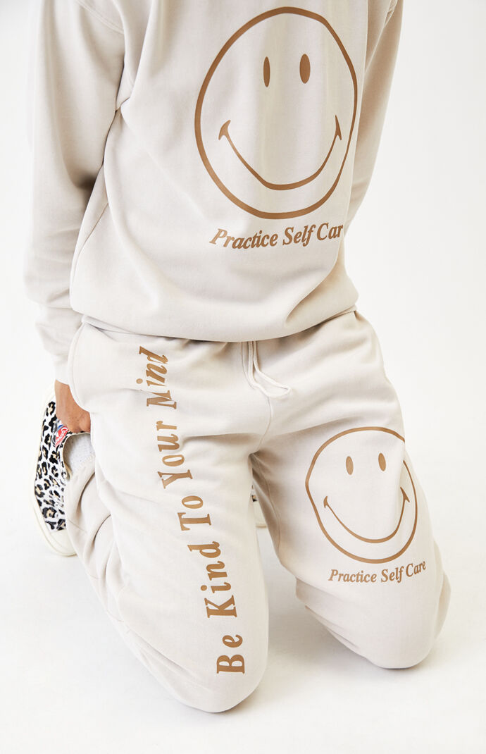 Smiley Self Care Sweatpants
