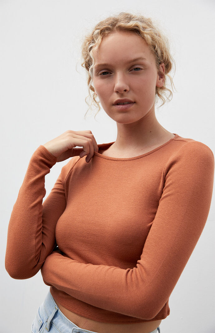 Longhorn Long Sleeve Top