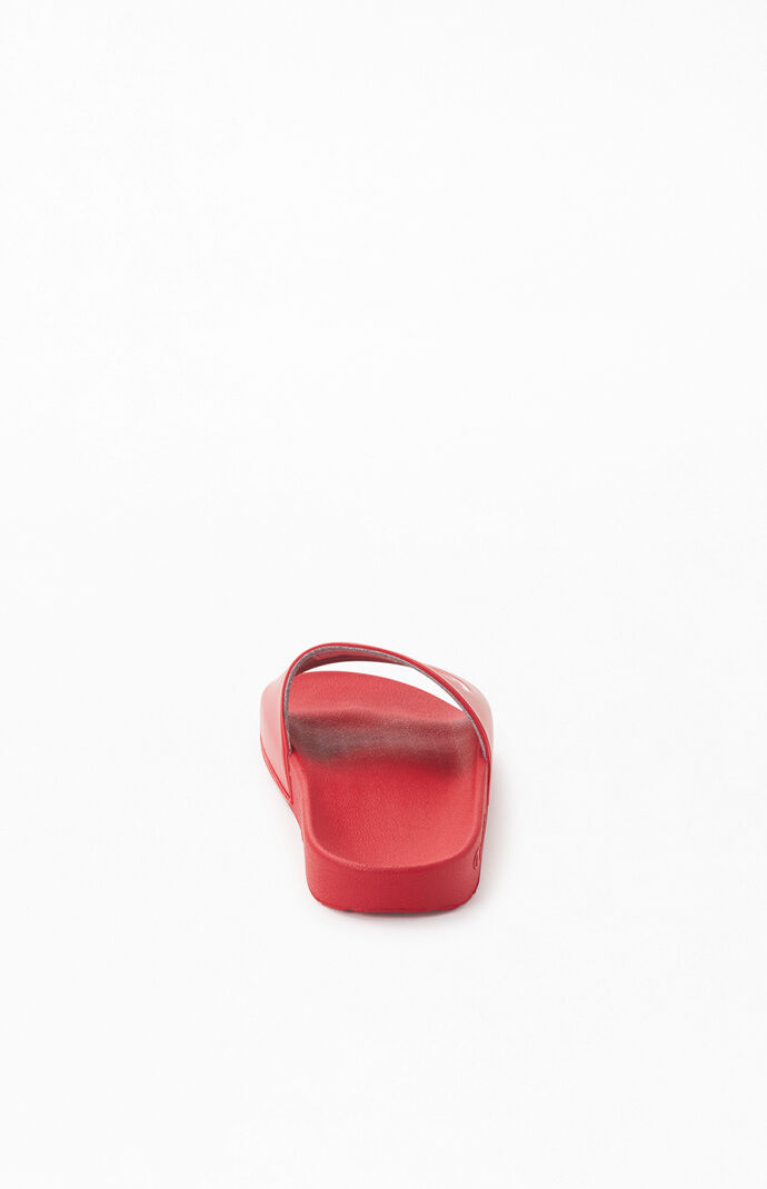 Red IPO Slide Sandals