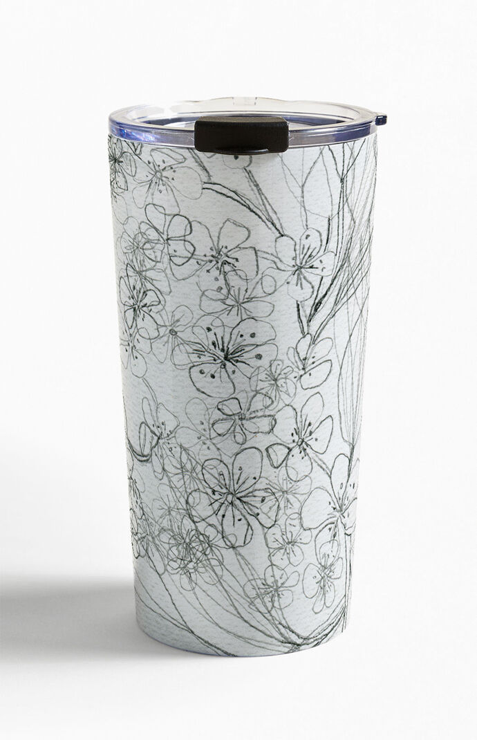 Pencil Blossom Travel Mug
