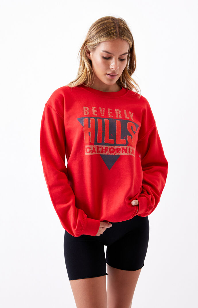 Beverly Hills Crew Neck Sweatshirt