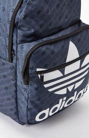 Charcoal Print Trefoil Pocket Backpack image number 5