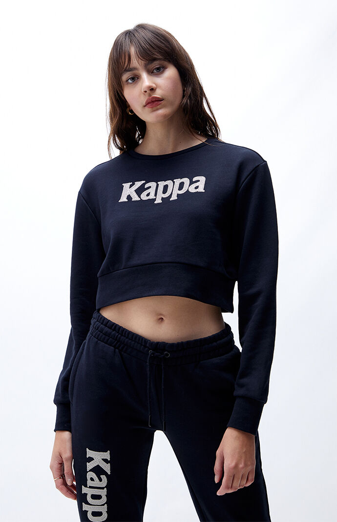Kappa crop top best sale hoodie