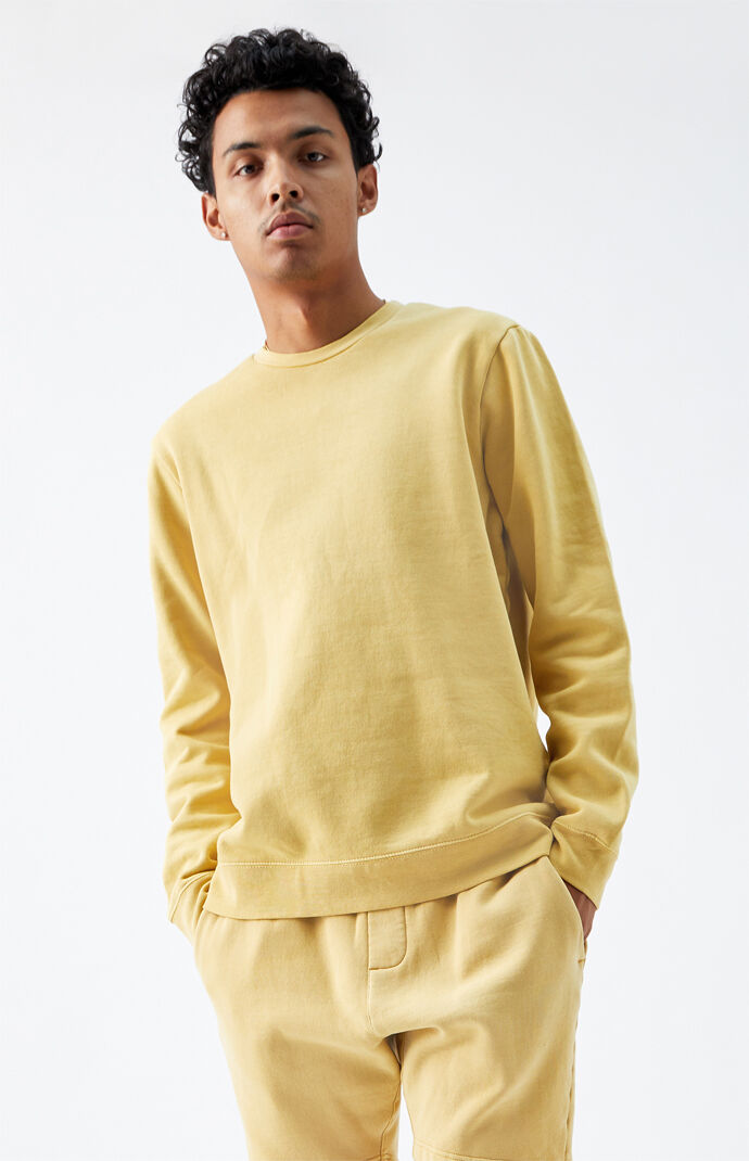 Gold Vintage Wash Sweatshirt