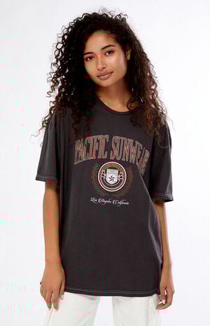 PacSun Collegiate Oversized T-Shirt image number 3