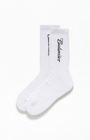 By PacSun Logo Crew Socks image number 1