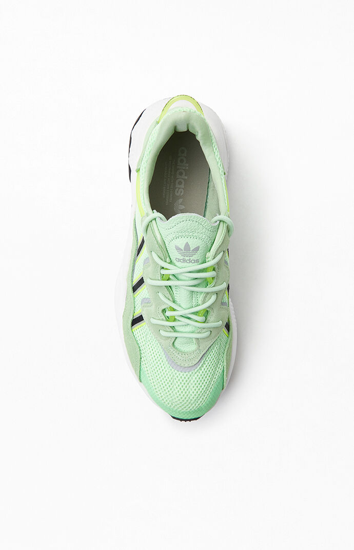 Neon green adidas shop