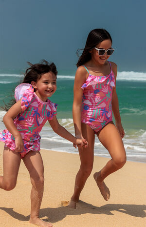 Kids Palm Springs One Piece Swimsuit image number 4