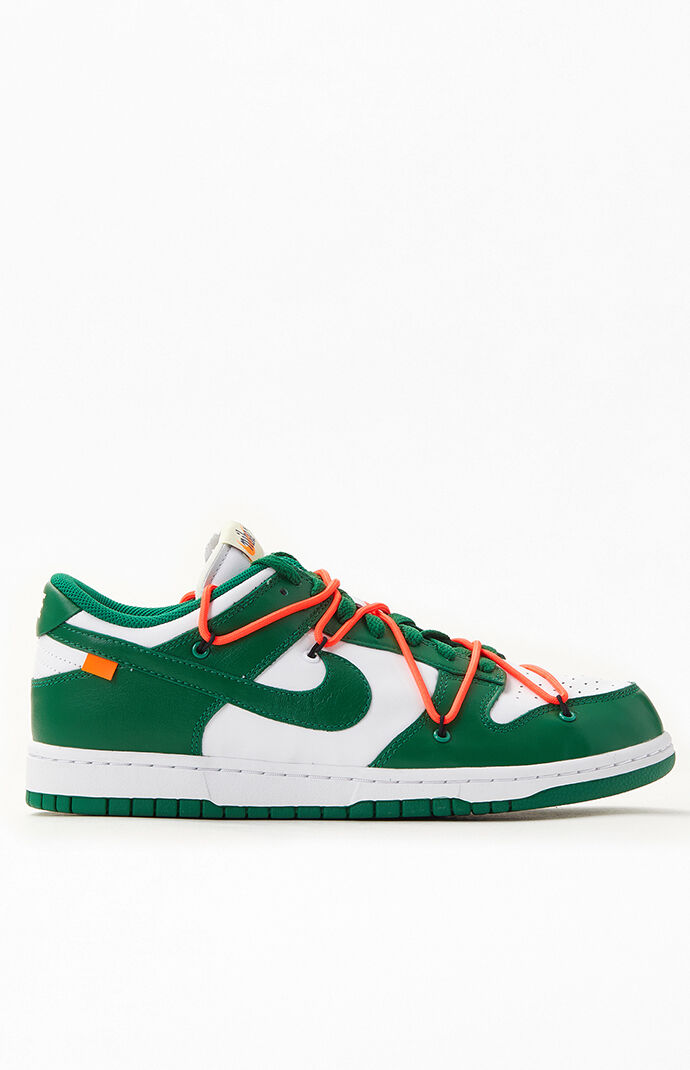 Nike x Off-White Pine Dunk Low Shoes | PacSun