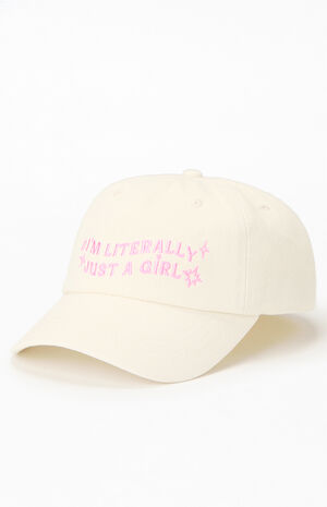 Just A Girl Dad Hat image number 4