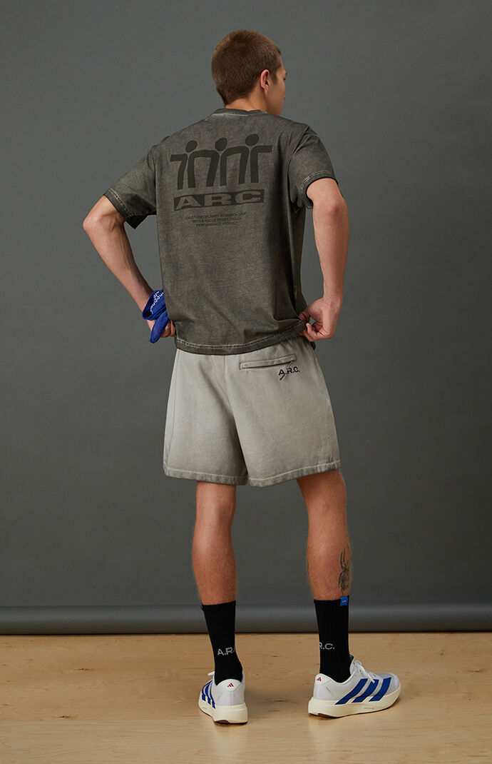 パンツ ansdotsloevner sweat short Branded Sweat Shorts - Light Grey Melange