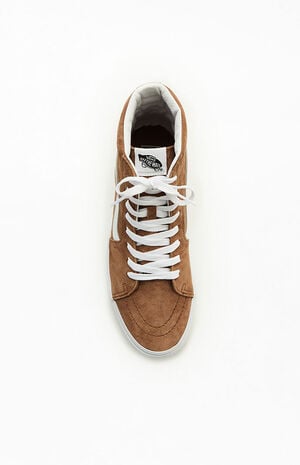 Brown Pig Suede Sk8-Hi Shoes image number 5