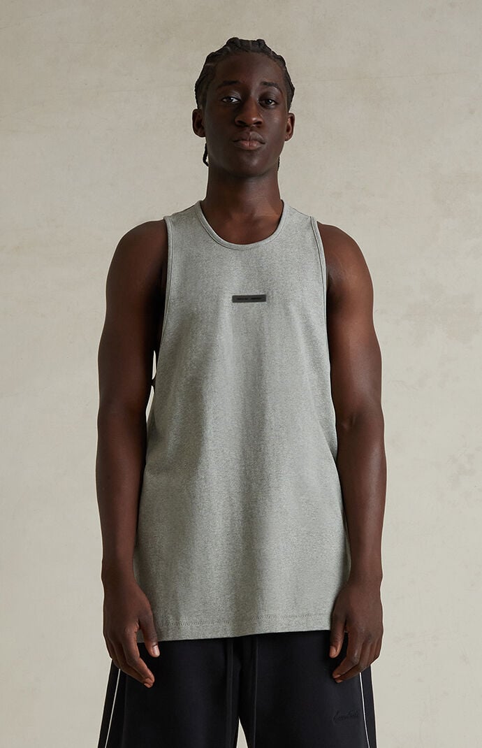 【S】fear of god 5th collection tank top Fear of God Fear of God Fifth Collection Mesh Tank Top | Grailed