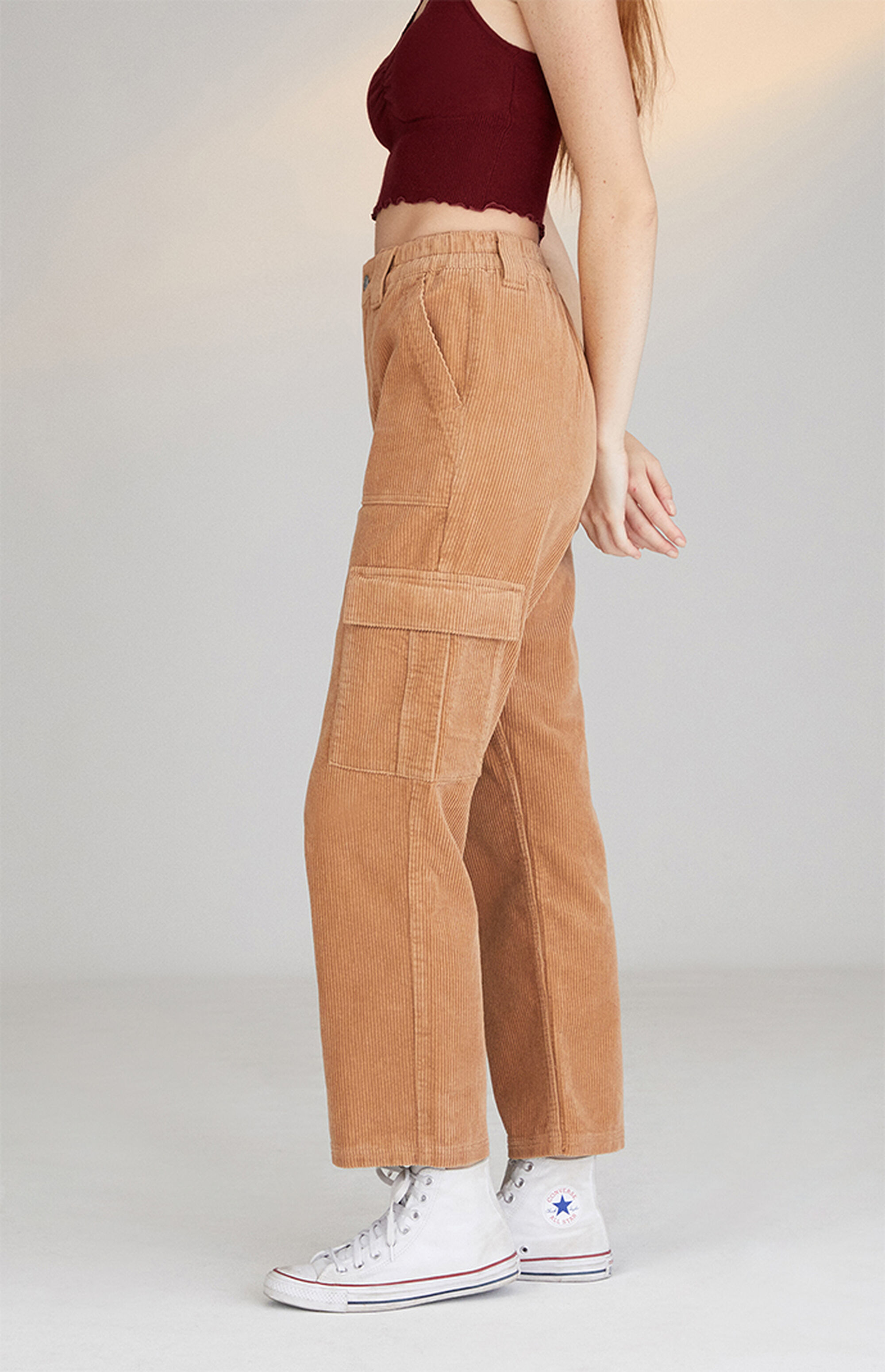 pacsun pink corduroy pants