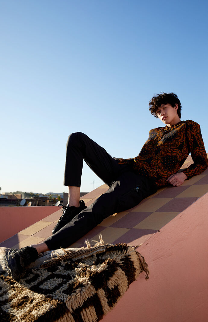 Pacsun Black Chino Pants At Pacsun Com