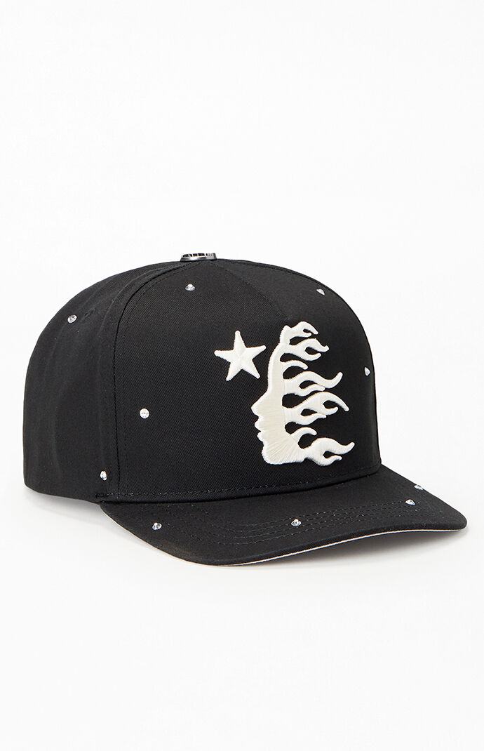 Hellstar Starry Night Black Snapback Hat | PacSun