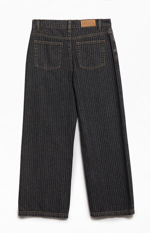 Baggy Jeans Striped Black image number 3