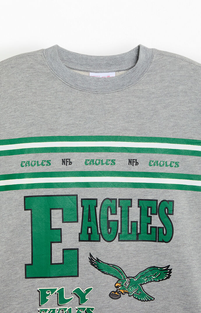 Mitchell & Ness Kids Philadelphia Eagles Crew Neck Sweatshirt