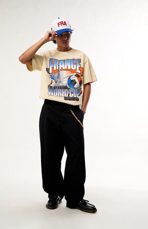 World Cup Team France Eiffel Tower T-Shirt image number 5