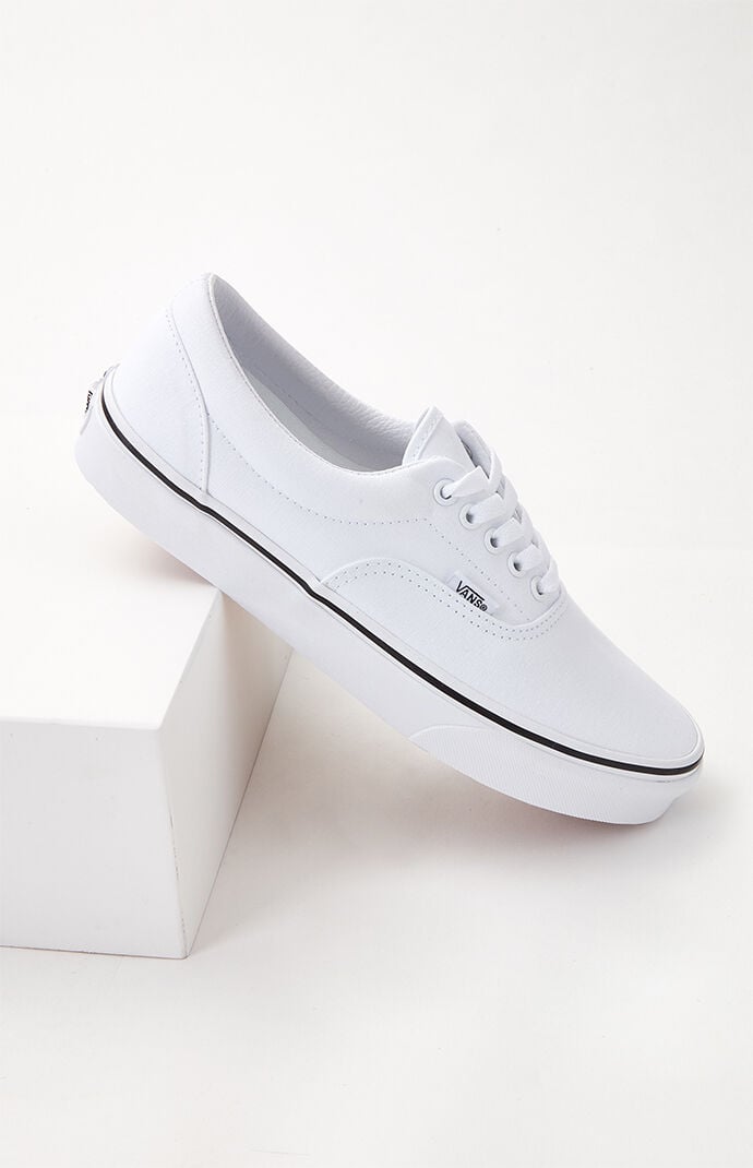 The cheap white vans