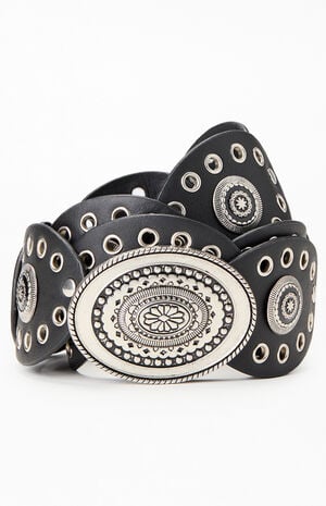 Round Concho Belt