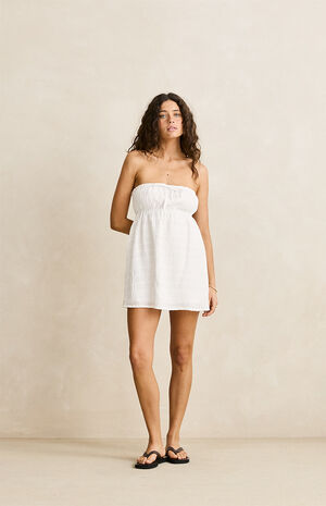 Sandy Cove Strapless Mini Dress image number 4